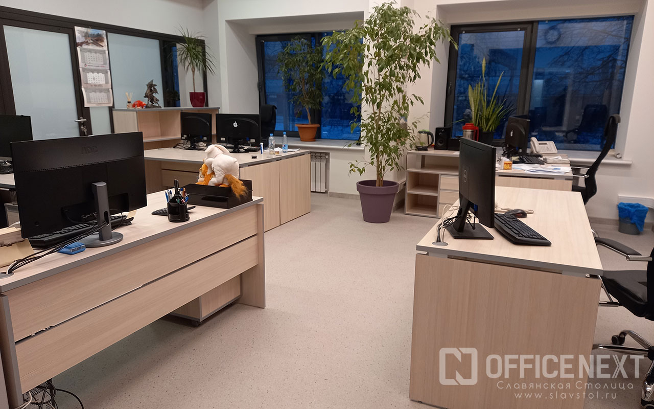 Дизайн-проект офиса с мебелью Vita и Flash